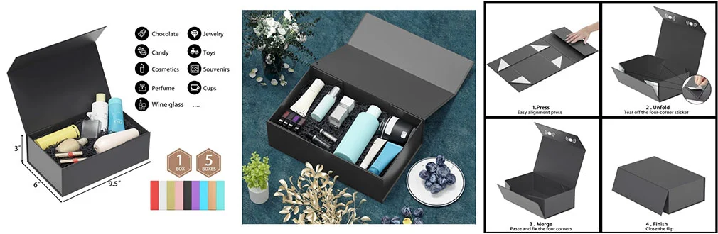 Rigid Magnetic Paper Cardboard Box